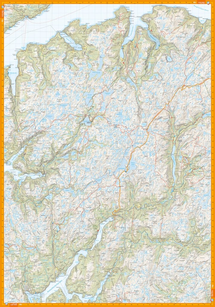 Calazo förlag Stølsheimen 1:50 000 Hiking map Calazo förlag