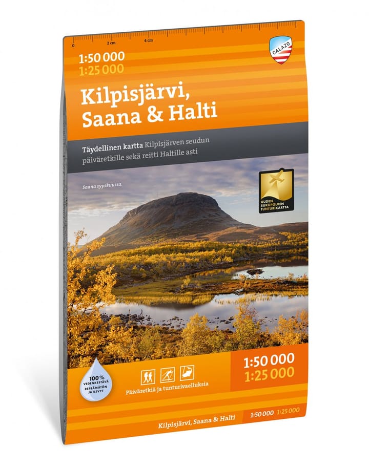 Calazo förlag Kilpisjärvi, Saana & Halti 1:50 000/1:25 000 Calazo förlag