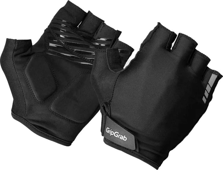 Gripgrab Ride Padded Short Finger Summer Gloves Black Gripgrab