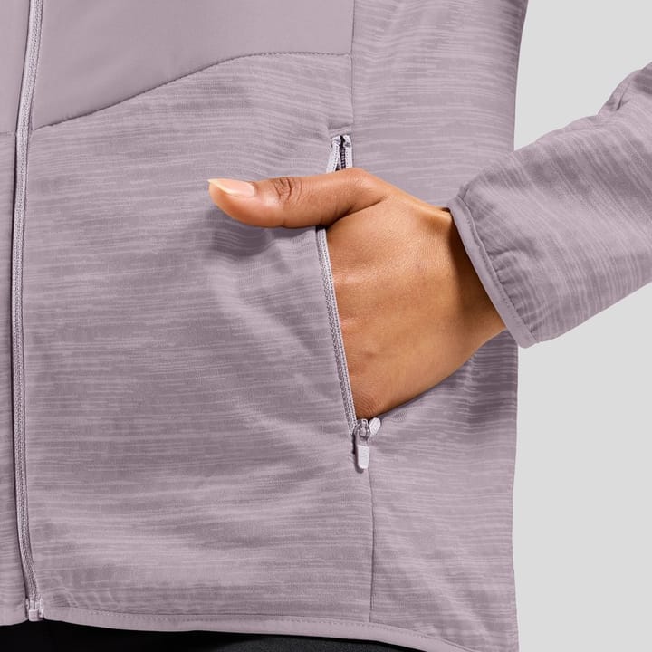 Odlo Women's Run Easy Warm Hybrid Jacket Gray Ridge Odlo