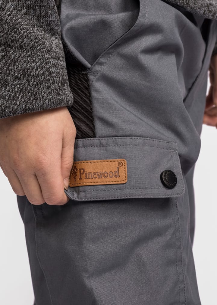 Pinewood Kids' Lappland Trousers Storm Blue/Black Pinewood