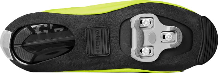 Gripgrab Pacr Waterproof Road Shoe Covers Yellow Hi-vis Gripgrab