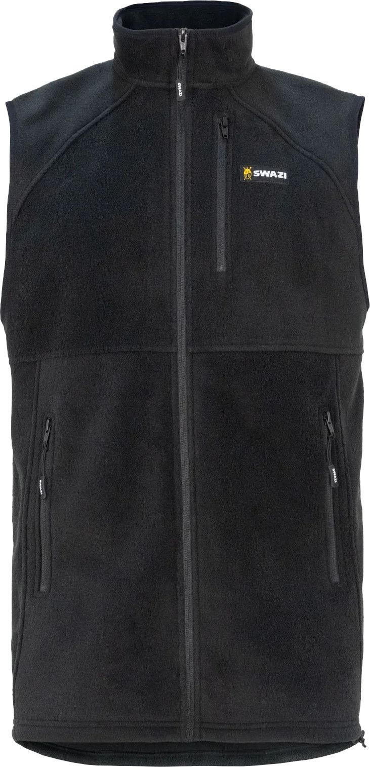 Swazi Men's Sherpa Vest Black