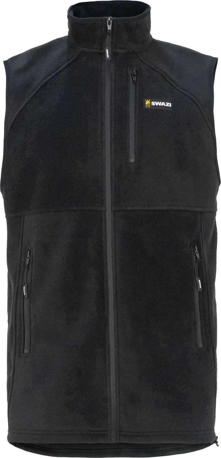 Swazi Men's Sherpa Vest Black Swazi