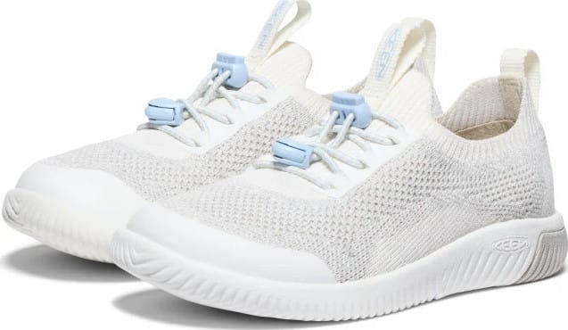 Keen Kid's KNX Knit Sneaker Star-white-skyway Keen