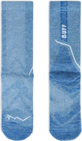 Buff Dryflx Crew Socks Washed Blue Buff