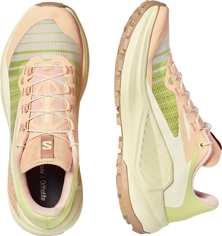 Salomon Women's Genesis Almond Cream / Transparent Yellow / Sunny Lime Salomon