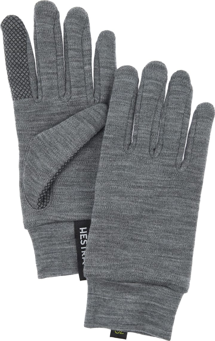 Hestra Merino Touch Point - 5 Finger Grå Hestra