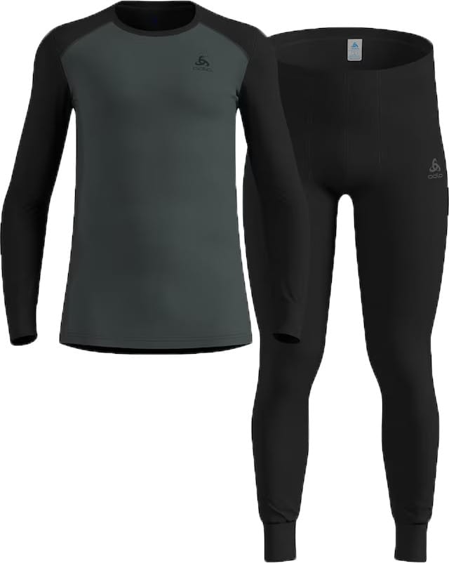 Odlo Men's Odlo Active Warm Base Layer Set Black - Urban Chic Odlo Odlo Men's Odlo Active Warm Base Layer Set Black - Urban Chic Odlo