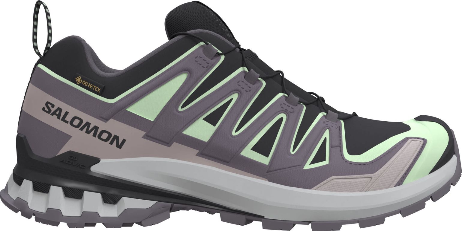 Salomon Women's XA Pro 3d V9 GORE-TEX Black/Patina Green/Gray Violet