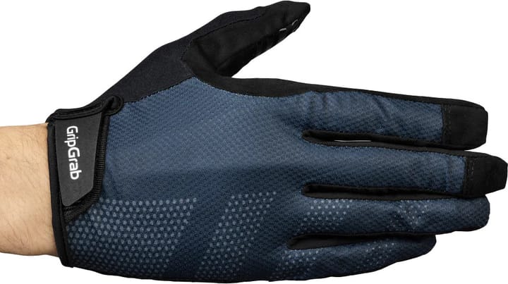 Gripgrab Ride Lite Padded Full Finger Summer Gloves Navy Blue Gripgrab