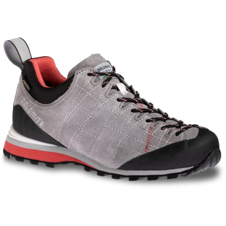 Dolomite Dol Shoe W'S Diagonal Gtx Pewt Grey/Coral Red Dolomite