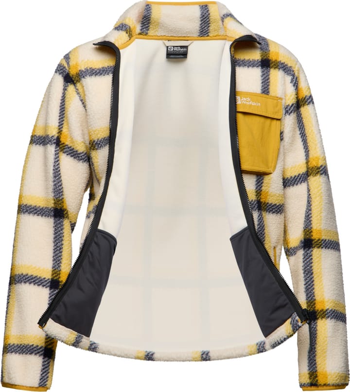 Jack Wolfskin Men's Felslicht Check Jacket Panna Cotta Jack Wolfskin