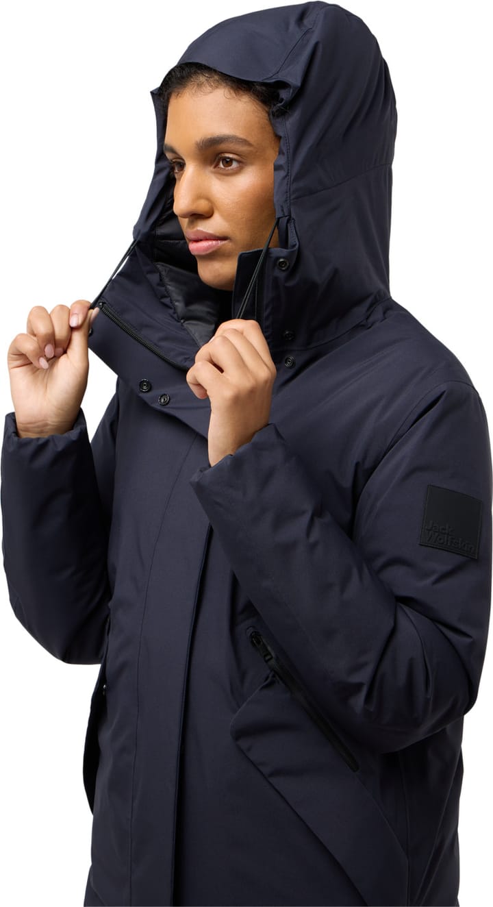 Jack Wolfskin Women's Brandenburger Coat Dark Navy Jack Wolfskin