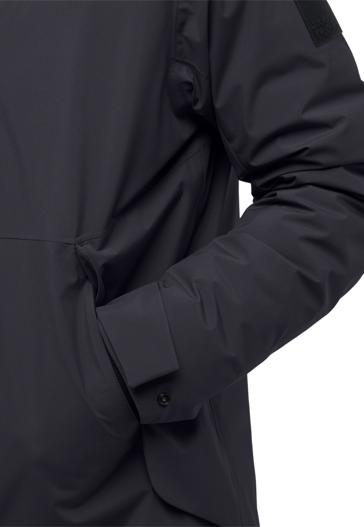 Jack Wolfskin Men's Brandenburger Coat Dark Navy Jack Wolfskin