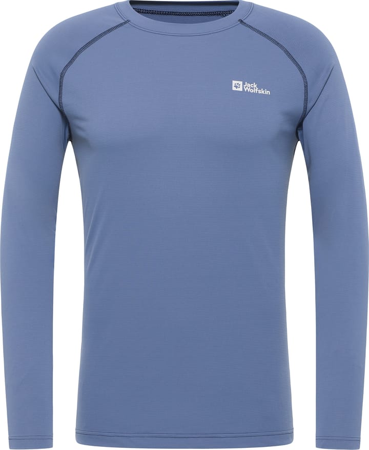 Jack Wolfskin Men's Infinite Light Long Sleeve Nature Blue Jack Wolfskin Jack Wolfskin Men's Infinite Light Long Sleeve Nature Blue Jack Wolfskin