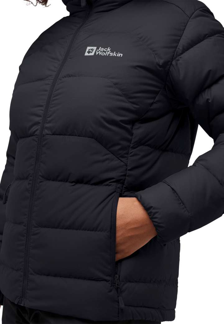Jack Wolfskin Women's Ather Down Hoody Black Jack Wolfskin Jack Wolfskin Women's Ather Down Hoody Black Jack Wolfskin