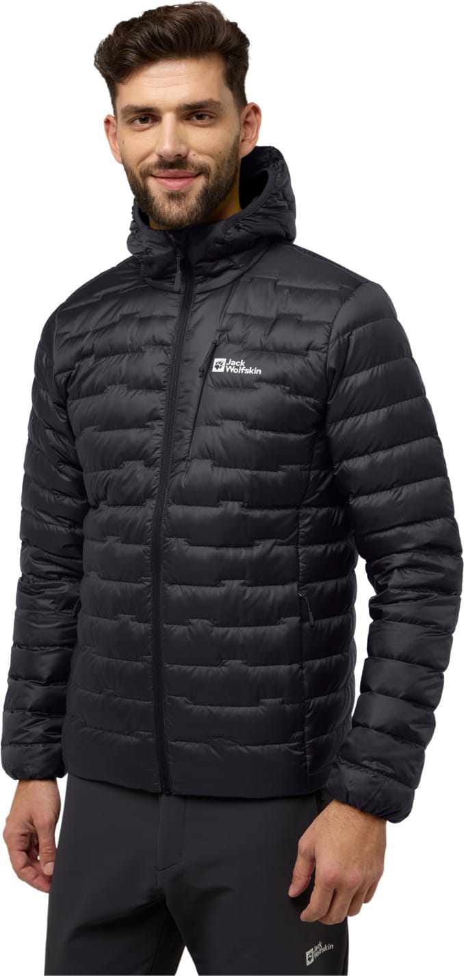 Jack Wolfskin Men's Passamani Down Hoody Phantom Jack Wolfskin Jack Wolfskin Men's Passamani Down Hoody Phantom Jack Wolfskin