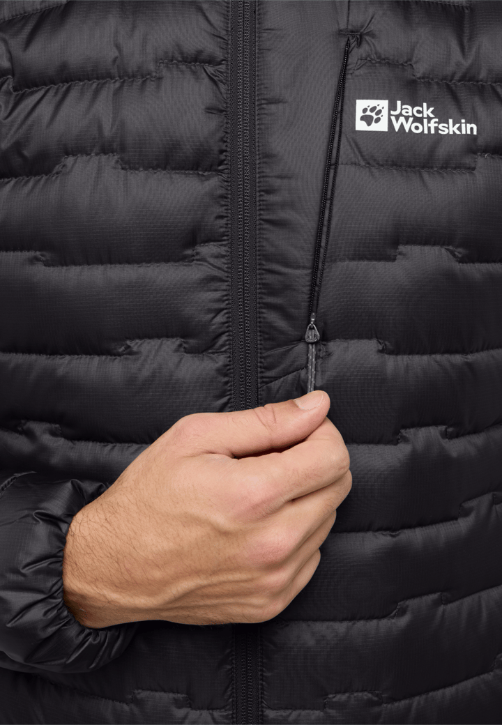 Jack Wolfskin Men's Passamani Down Hoody Phantom Jack Wolfskin Jack Wolfskin Men's Passamani Down Hoody Phantom Jack Wolfskin