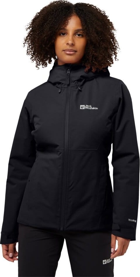 Jack Wolfskin Women's Wisper Ins Jacket Black Jack Wolfskin