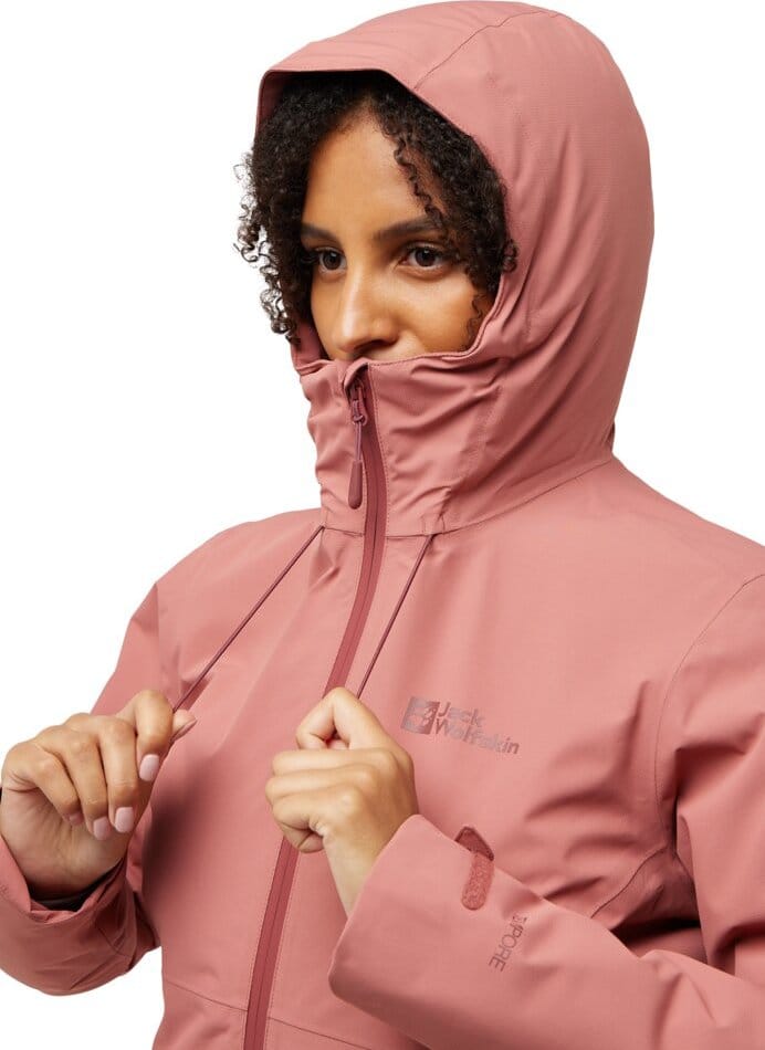 Jack Wolfskin Women's Wisper Ins Jacket Mineral Red Jack Wolfskin