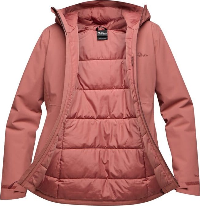 Jack Wolfskin Women's Wisper Ins Jacket Mineral Red Jack Wolfskin