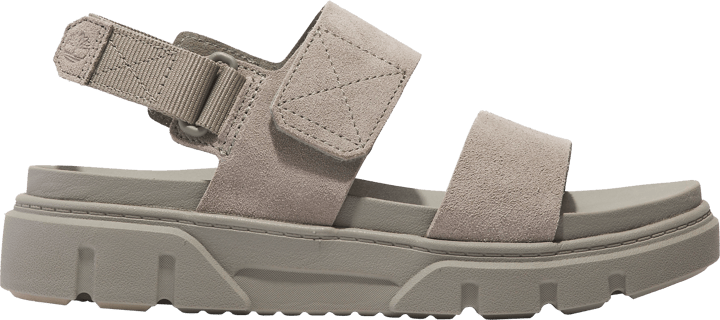 Timberland Women's Greyfield 2-Strap Sandal Light Taupe Suede Timberland