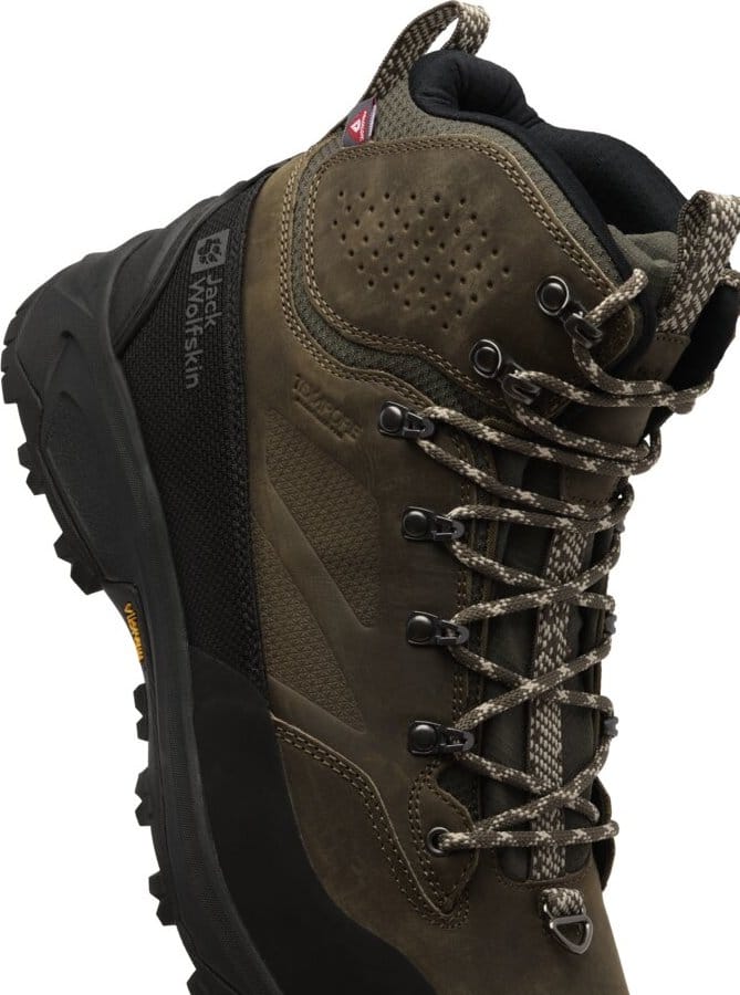 Jack Wolfskin Men's Terraquest Arctic Texapore Mid Cold Coffee Jack Wolfskin