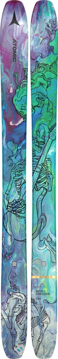Atomic N BENT CHETLER 120 Metallic Green S06/Purple/ Atomic