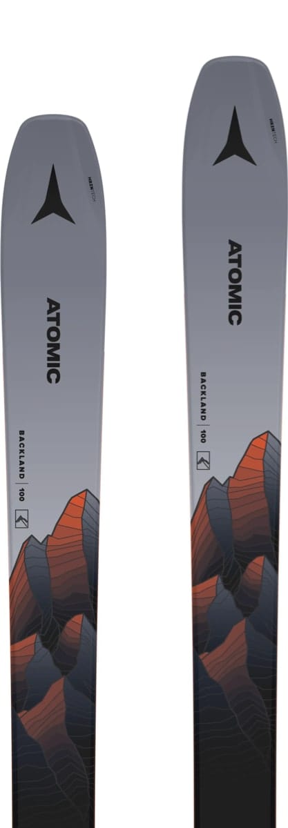 Atomic N Backland 100 Metal Grey F04/Black/Orange Atomic