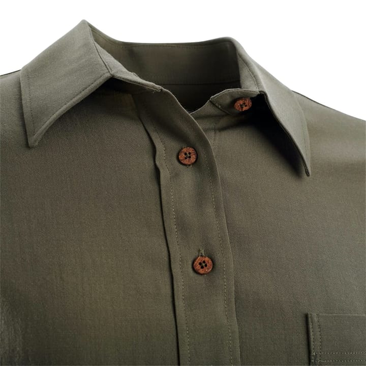 Aclima Woven Wool Shirt Woman Ranger Green Aclima Aclima Woven Wool Shirt Woman Ranger Green Aclima