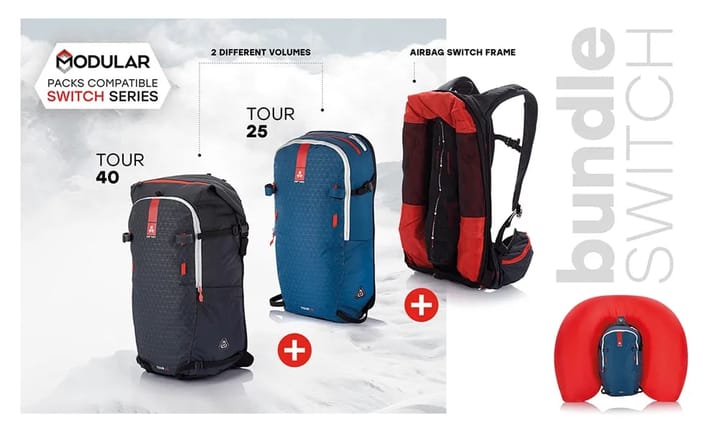 Arva Arva Airbag Switch Tour Bundle 25 + 40 L Arva Arva Arva Airbag Switch Tour Bundle 25 + 40 L Arva