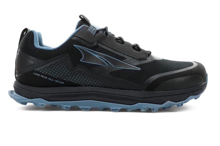 Altra Women's Lone Peak ALL-WTHR Low Black/Blue Altra