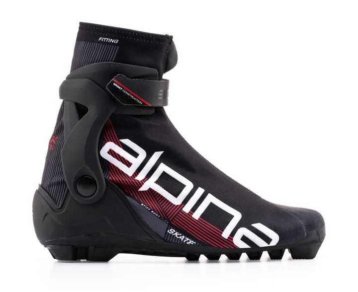 Alpina Skisko Nsk Sort/Hvit/Rød Alpina