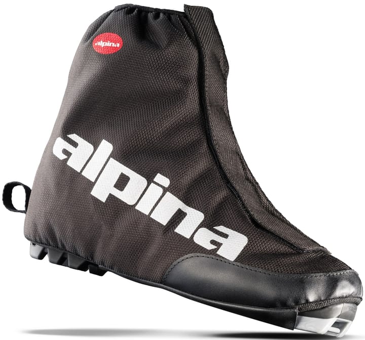 Alpina Skiskoovertrekk Foret Tur Black/White Alpina