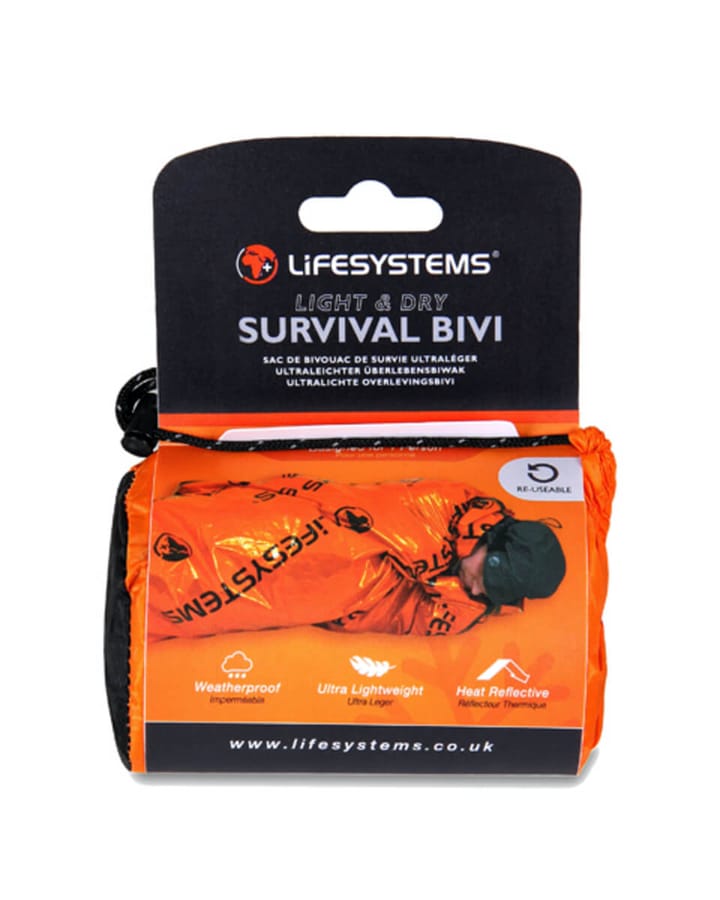 Lifesystems Vindsekk Light & Dry Bivi Bag Orange Lifesystems