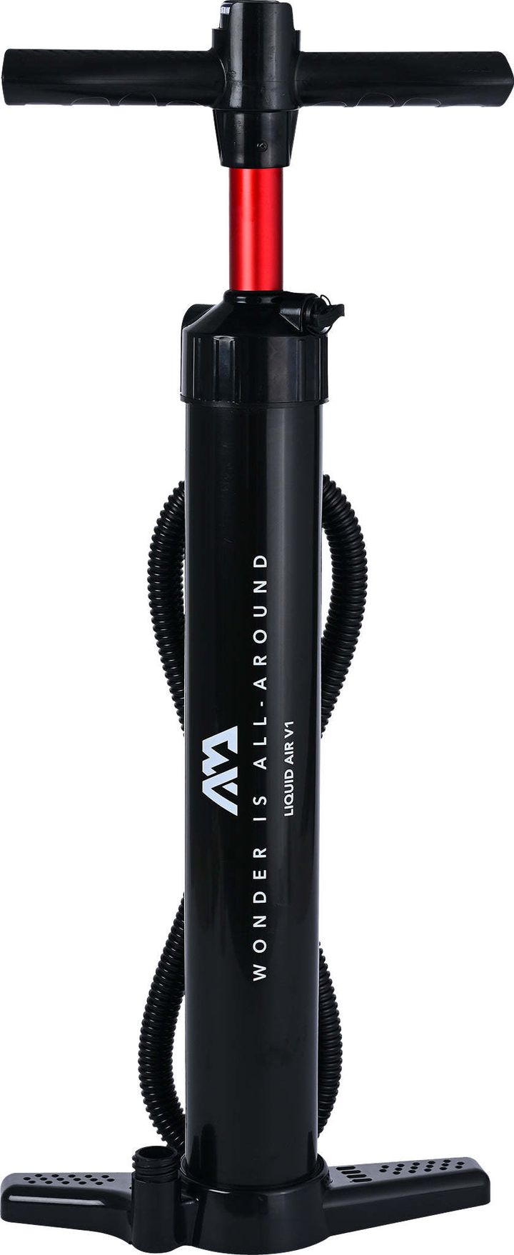 Aqua Marina Double Action Pump Liquid Air V1 Black Aqua Marina