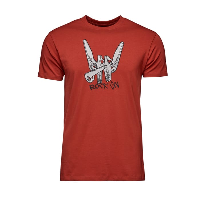 Black Diamond M Bd Rock On SS Tee Red Rock Black Diamond Black Diamond M Bd Rock On SS Tee Red Rock Black Diamond