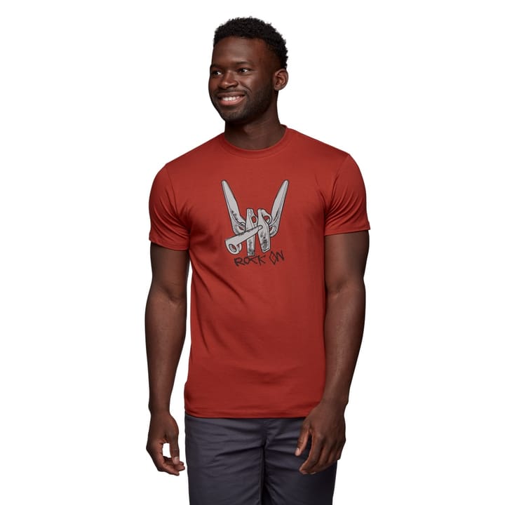 Black Diamond M Bd Rock On SS Tee Red Rock Black Diamond Black Diamond M Bd Rock On SS Tee Red Rock Black Diamond