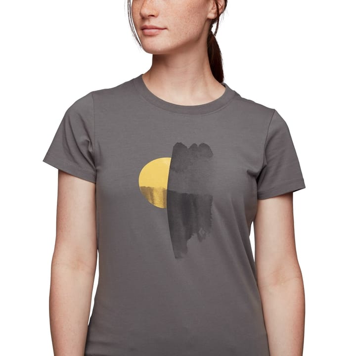 Black Diamond W Luminary Ss Tee Steel Grey Black Diamond Black Diamond W Luminary Ss Tee Steel Grey Black Diamond