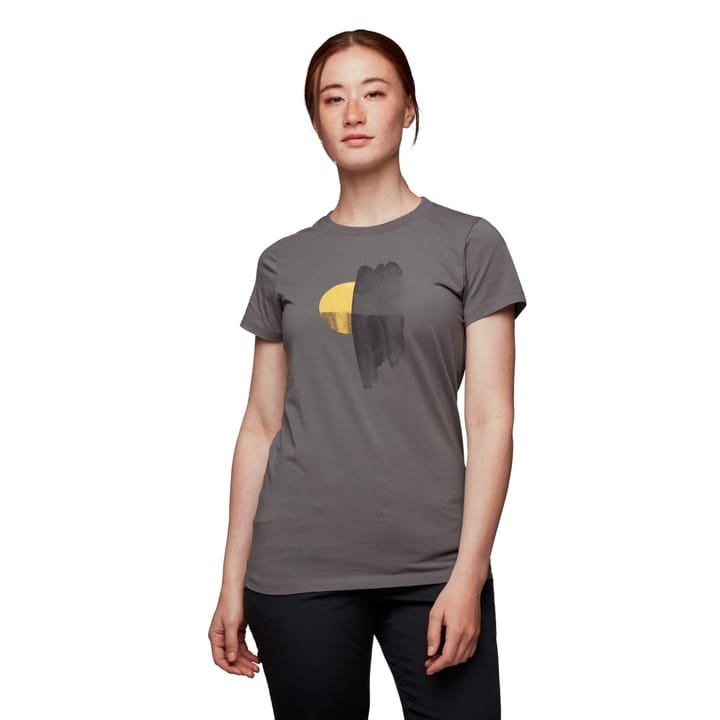 Black Diamond W Luminary Ss Tee Steel Grey Black Diamond Black Diamond W Luminary Ss Tee Steel Grey Black Diamond