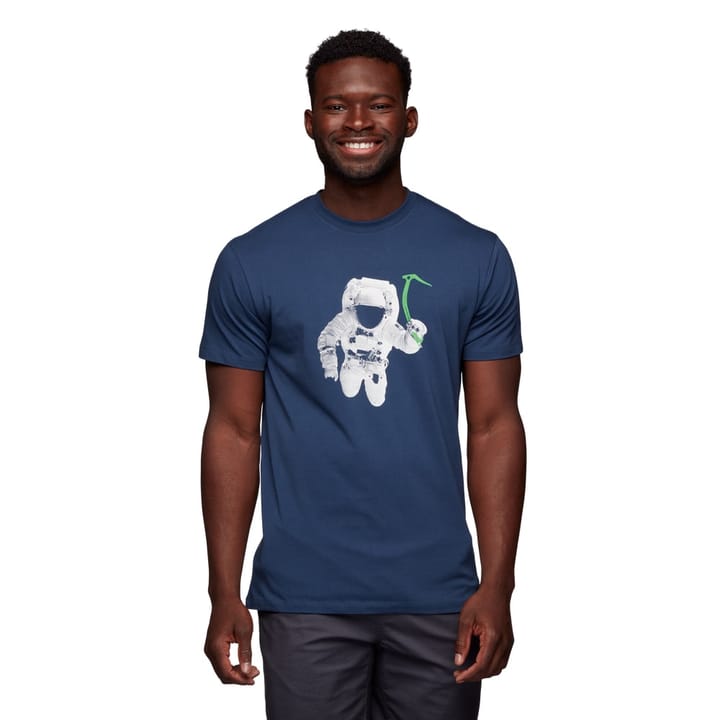 Black Diamond Men's Shortsleeve Spaceshot Tee Ink Blue Black Diamond