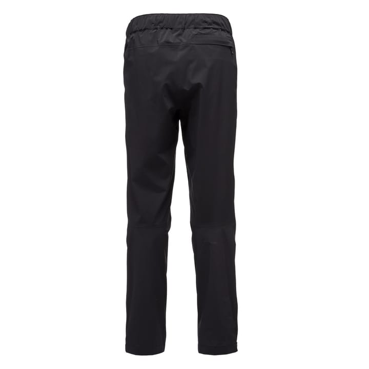 Black Diamond M Stormline Stretch Rain Pants Black Black Diamond