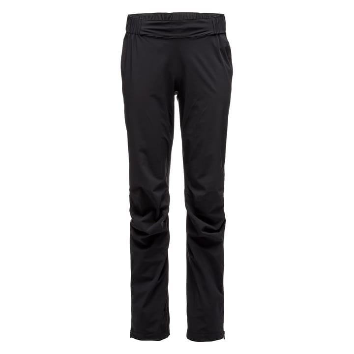 Black Diamond W Stormline Stretch Rain Pants Black Black Diamond