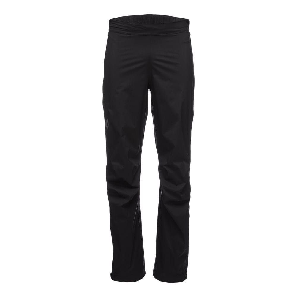 Black Diamond M Stormline Str FL Zp Rn Pants Black