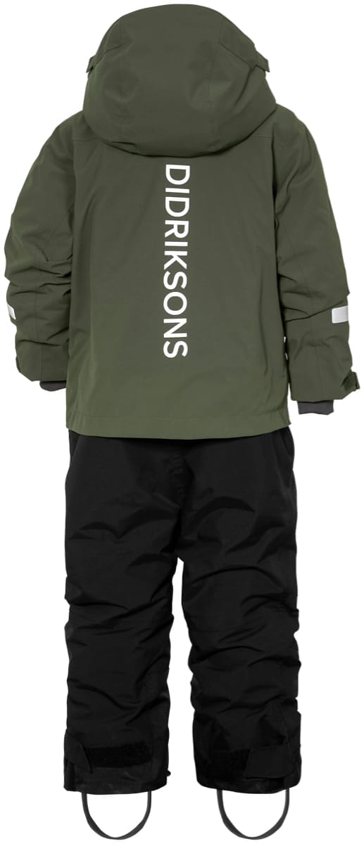 Didriksons Arke Kids Coverall Deep Green Didriksons Didriksons Arke Kids Coverall Deep Green Didriksons