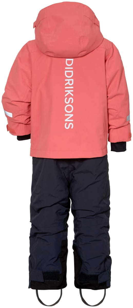 Didriksons Arke Kids Coverall Peach Rose Didriksons