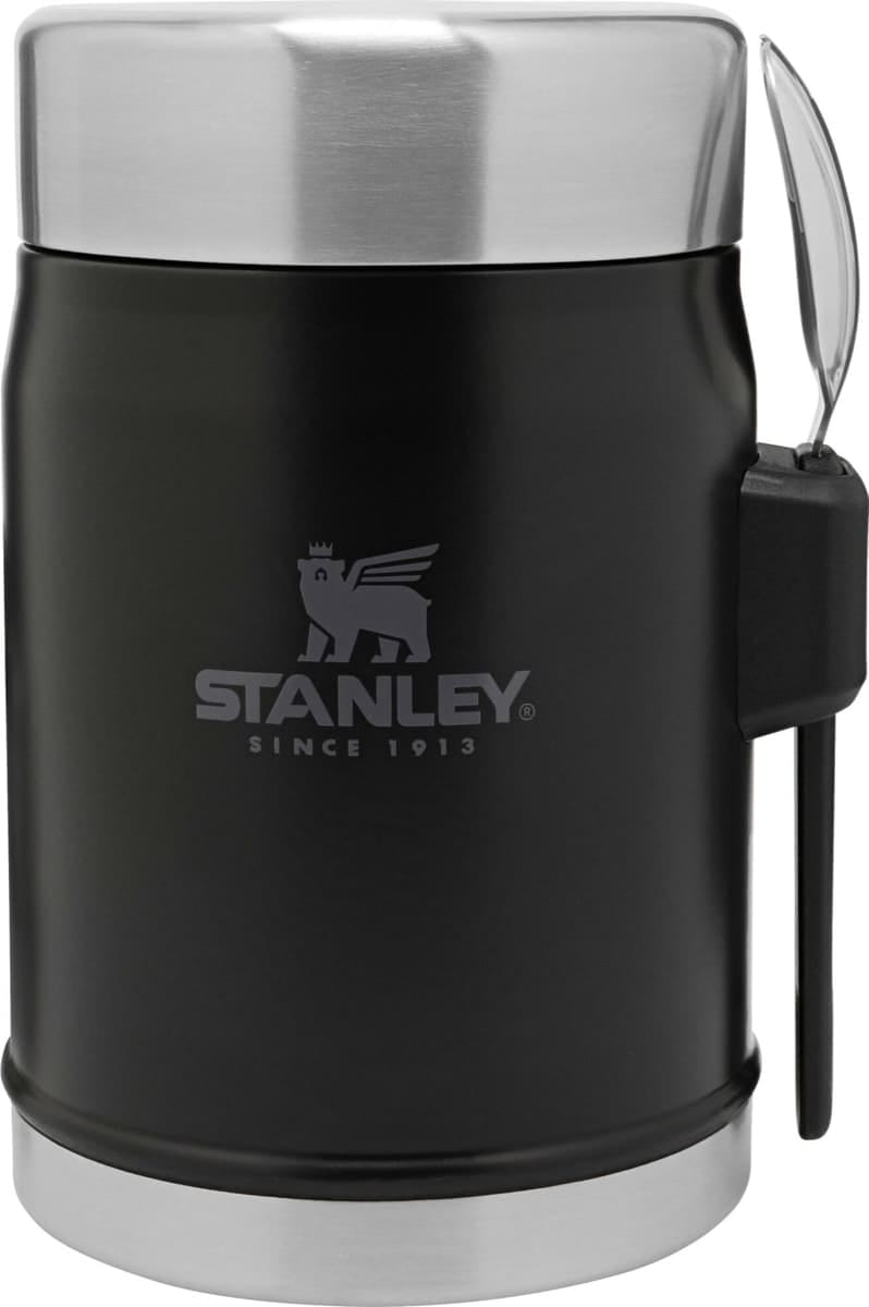 Stanley Mattermos Med Skje 0.4l Matte Black