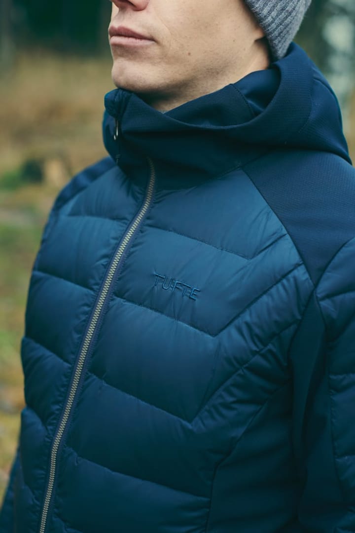 Tufte Wear Mens Down Hybrid Jacket Sky Captain Tufte Wear Tufte Wear Mens Down Hybrid Jacket Sky Captain Tufte Wear