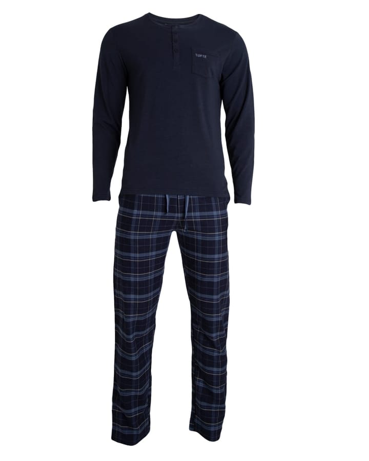 Tufte Wear Mens Pyjamas Set Sky Captain / Vintage Indigo / Dress Blues / Dusky Green Tufte Wear